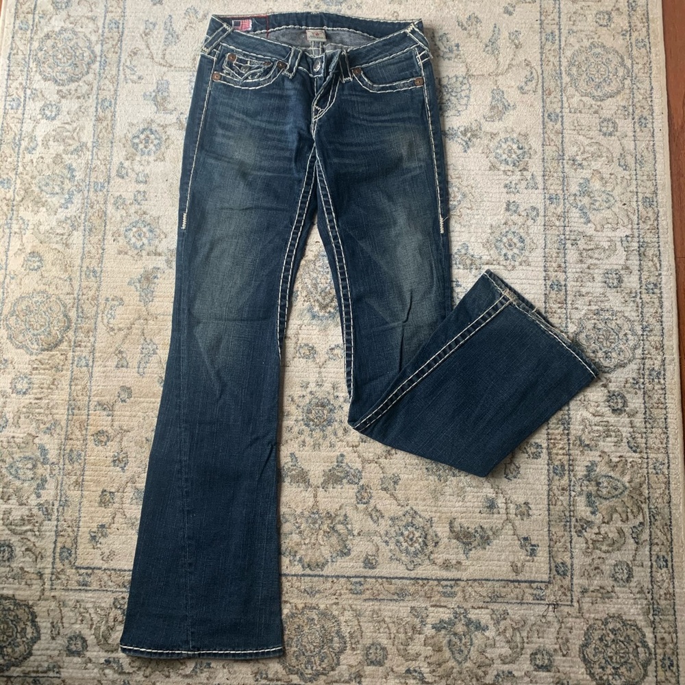 True Religion Thick Stitch Jeans